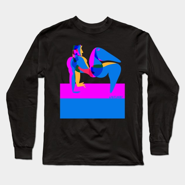 nirshnap acroart Long Sleeve T-Shirt by nirshnap